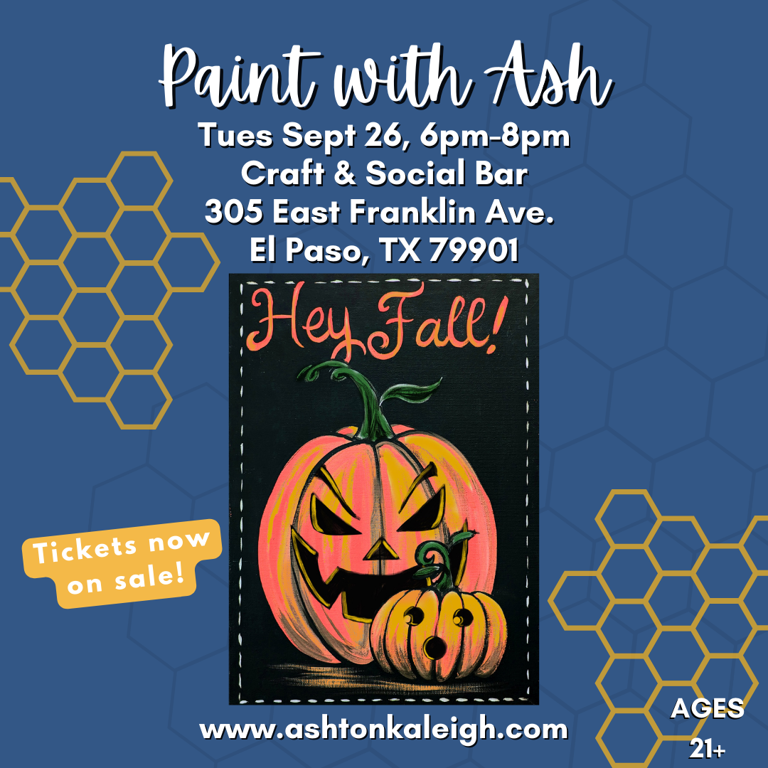 Paint With Ash at Craft and Social