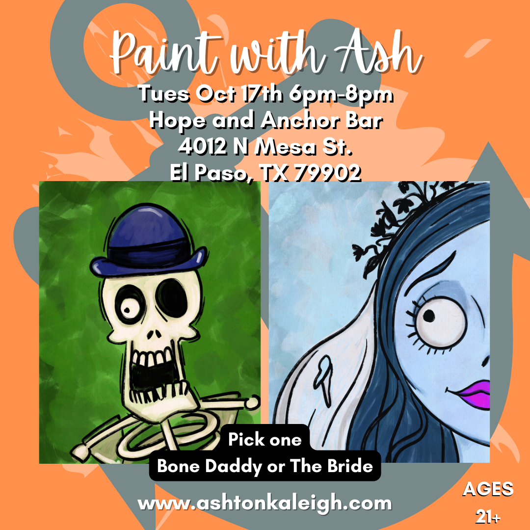 Paint With Ash at Hope and Anchor