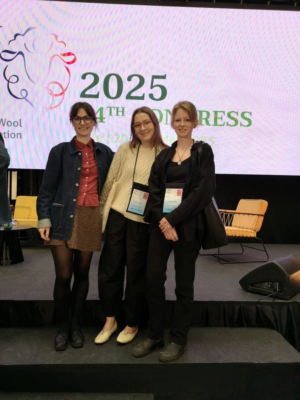 IWTO Young Professionals (left to right): Madeleine Jones, Lidiya Beida, Lindsey Weber