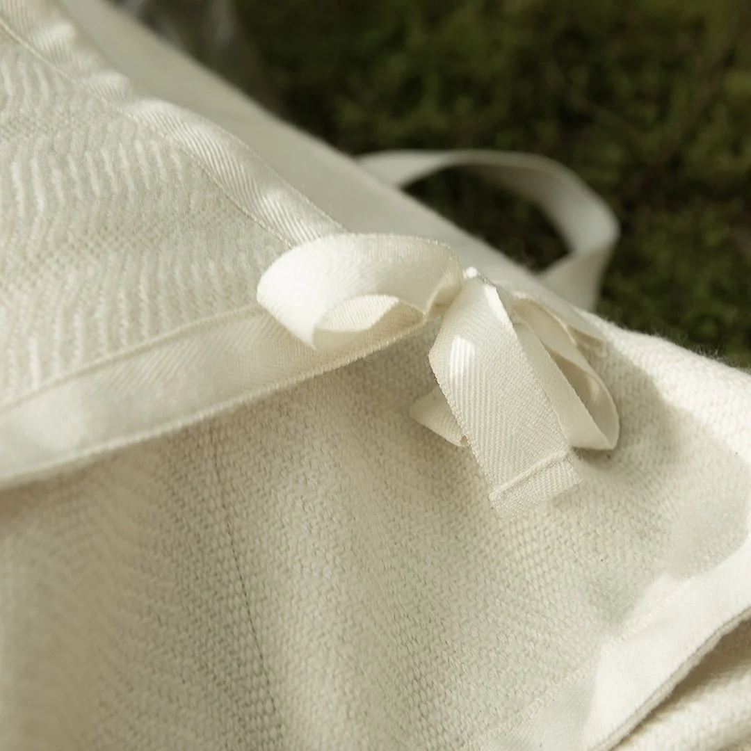 Snowy Owl Burial Shroud by LaHave Weaving