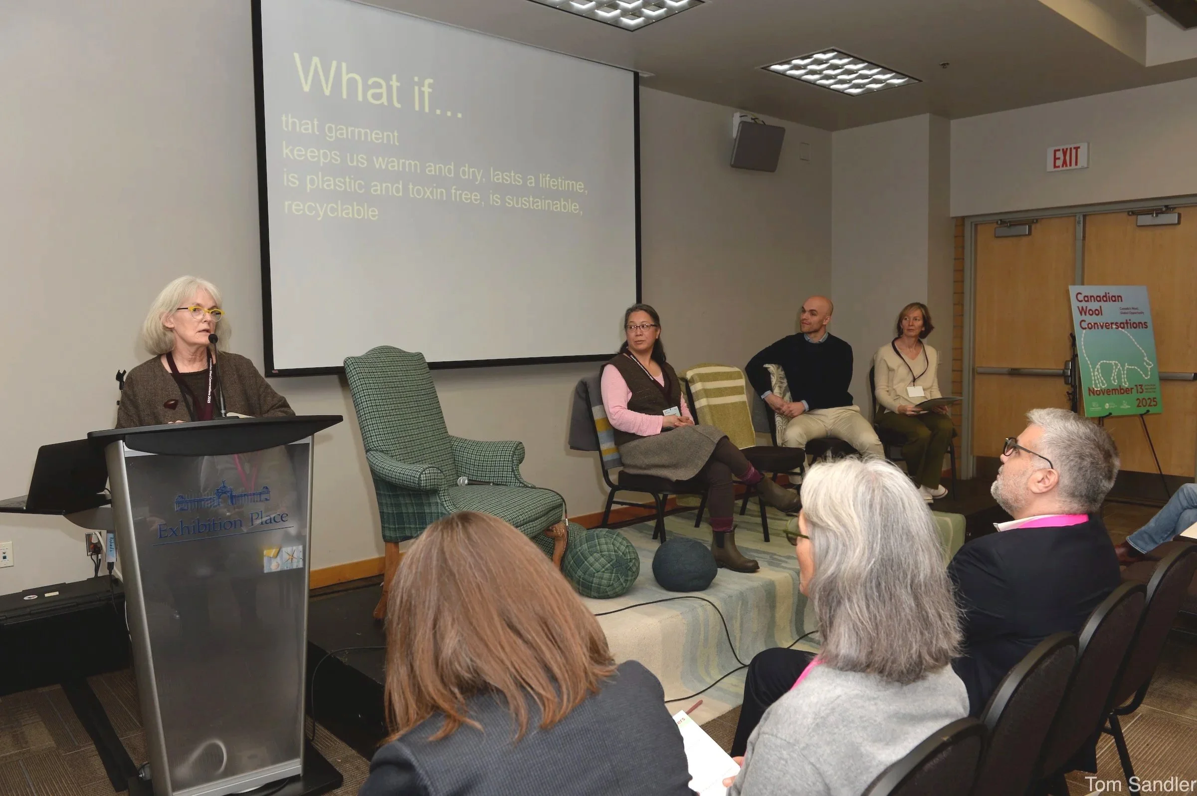 Panel : Relier les gens, les produits et les lieux grâce à la laine canadienne