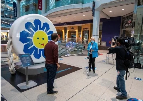  Patients were invited to participate by donating their bravery beads to a permanent art installation at the hospital - a “monument to the brave” which would become a symbol of the strength and bravery that SickKids patients demonstrate during their 