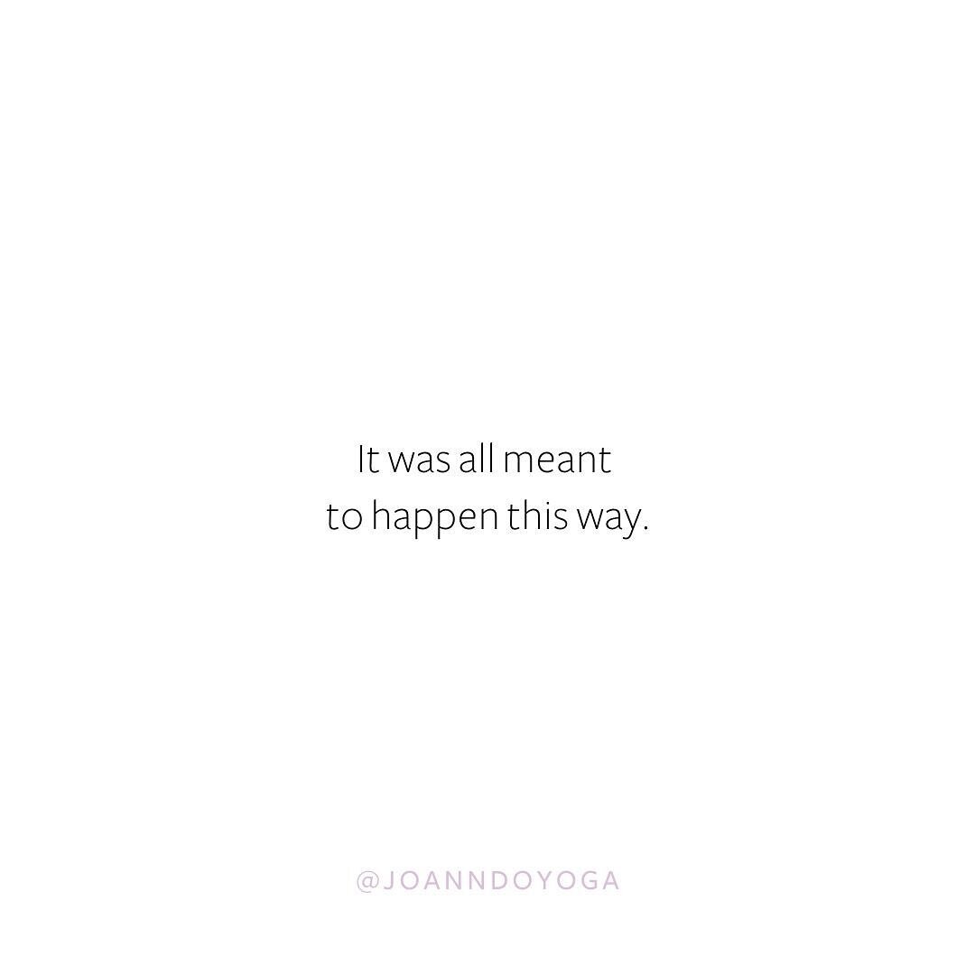 All of it, 2020 included. 

It&rsquo;s amazing to look back and see how the dots of your life are connected, how everything happened the way it did so you could be here, how the most painful moments led you to the most joyful and the other way around