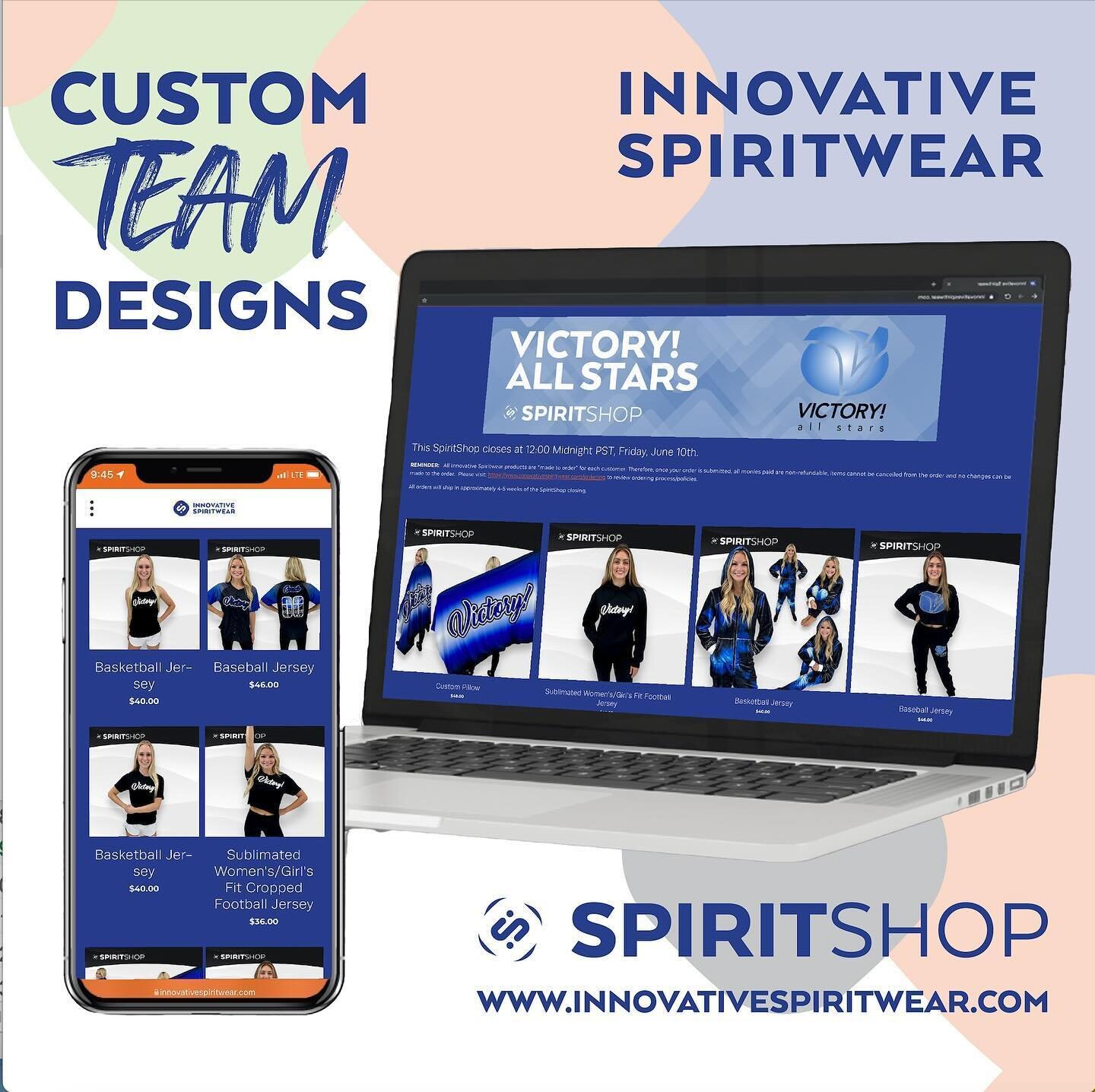 Who Needs An Online SpiritShop? 
Sell your custom apparel and accessories in your custom online store from Innovative Spiritwear! SpiritShop&rsquo;s are turnkey and risk free!⠀
⠀
Gym Owner&rsquo;s: Send us a message at http://innovativespiritwear.com