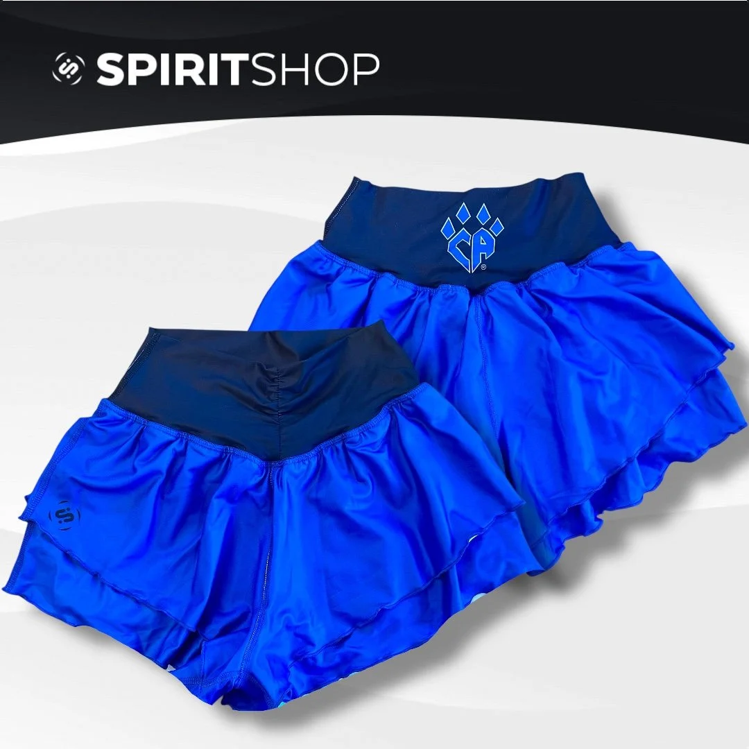 💙 IN STOCK 💙CA Two Layer Flutter Short