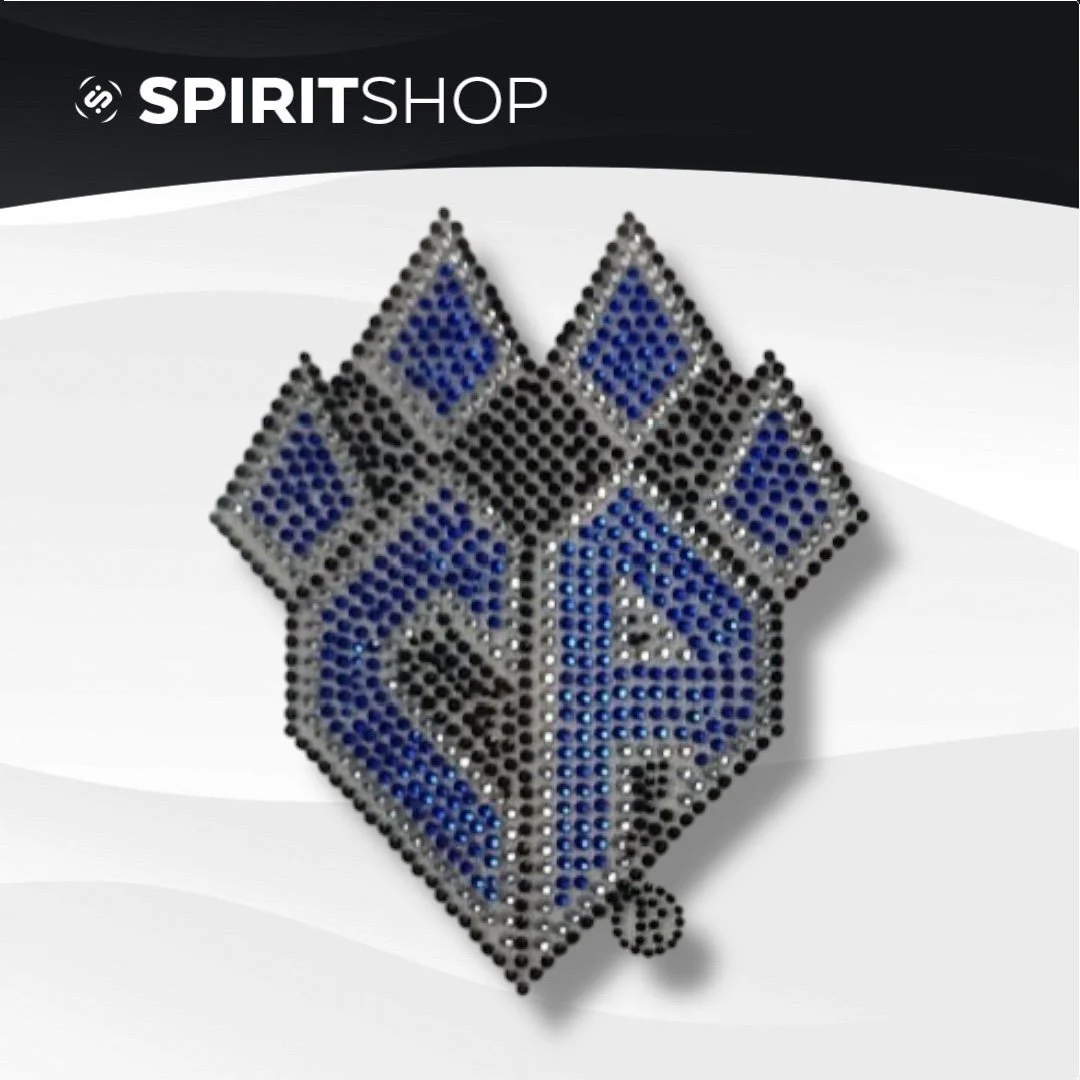 ***π IN STOCK π - CA CLAW RHINESTONE CAR DECAL