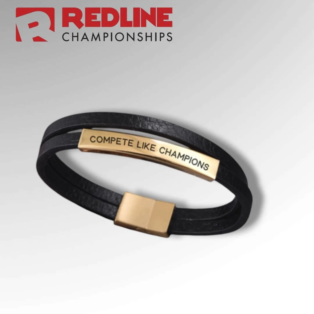 ♦️COMPETE LIKE CHAMPIONS  LEATHER BRACELET♦️