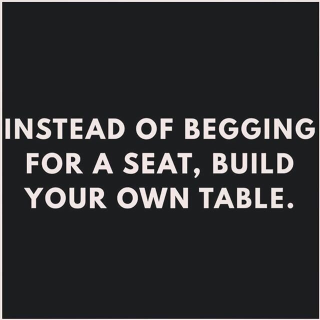 Control your own narrative and provide space for voices that you believe should be amplified.