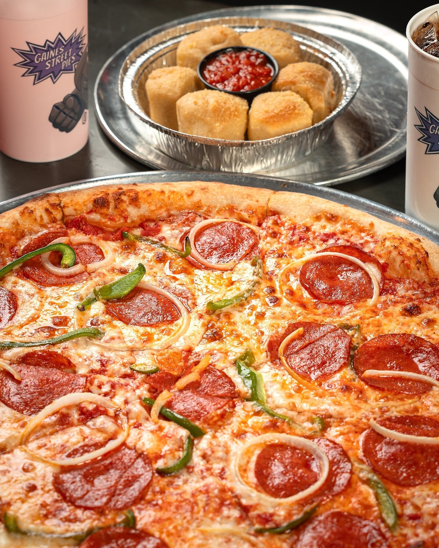 Don&rsquo;t feel like cooking? Let us make you dinner tonight 🍕 Order any large 3-topping pizza with an order of garlic knots for only $23. Available 7 days a week, this delicious deal is perfect to feed the whole family!