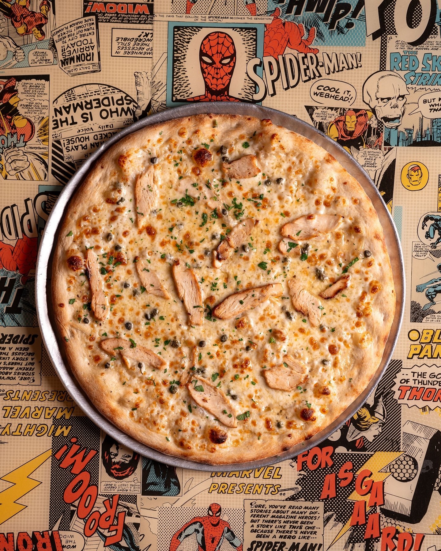 November&rsquo;s POTM: A Comforting Italian Classic.

Introducing the Chicken PIE-ccata!

Chicken Pie-ccata
Piccata Sauce Base, Chicken, Capers, Mozzarella, finished w/ fresh chopped parsley

Stop by any of our three Tallahassee locations and give it