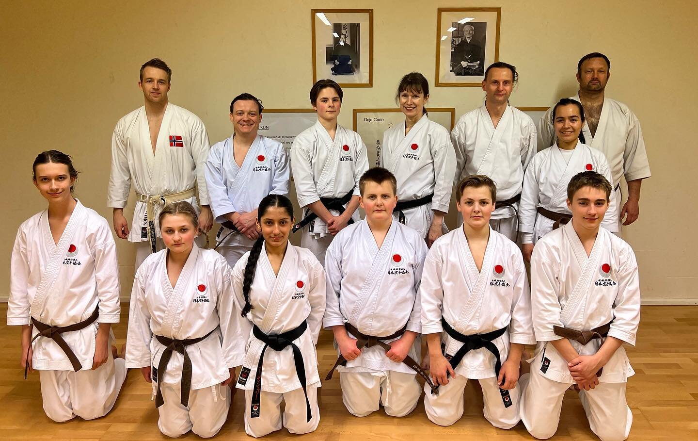 Gojushiho sho med sensei Benjamin Sk&aring;tun i kveld. M&aring; han komme ofte p&aring; bes&oslash;k!