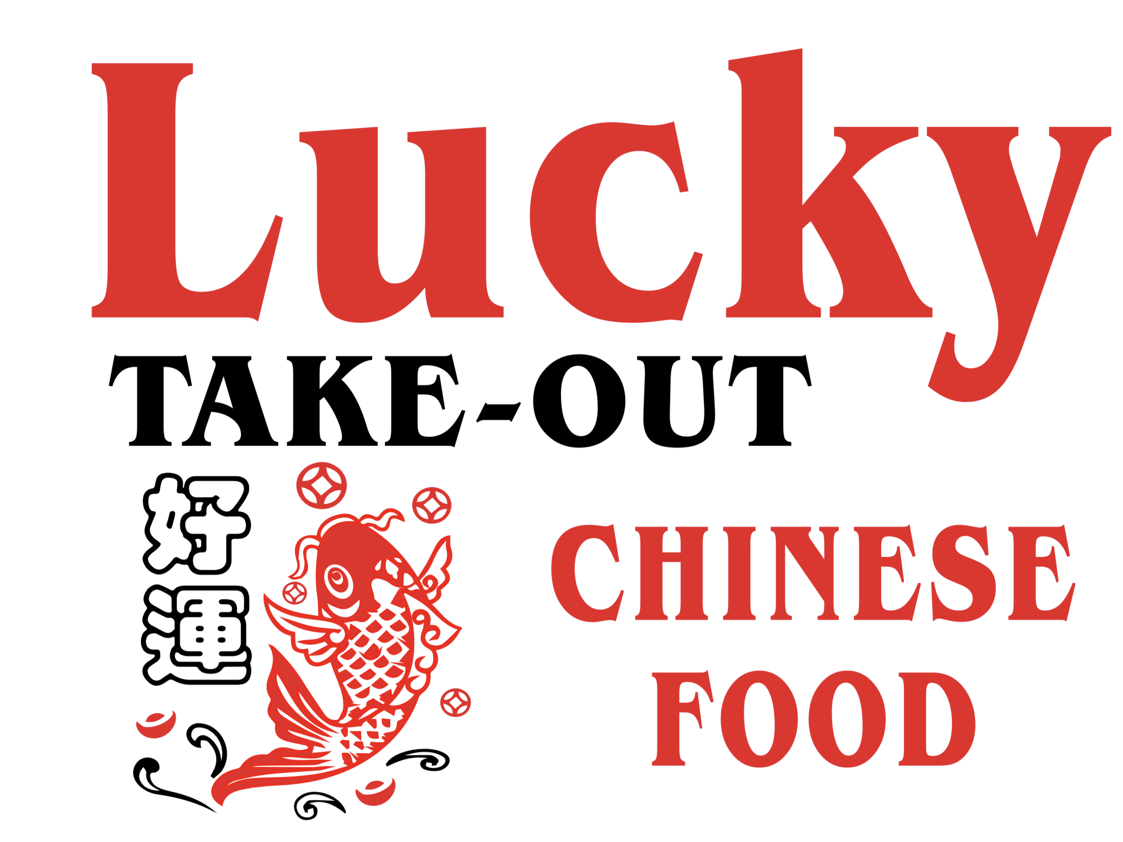 Lucky chinese food takeout 