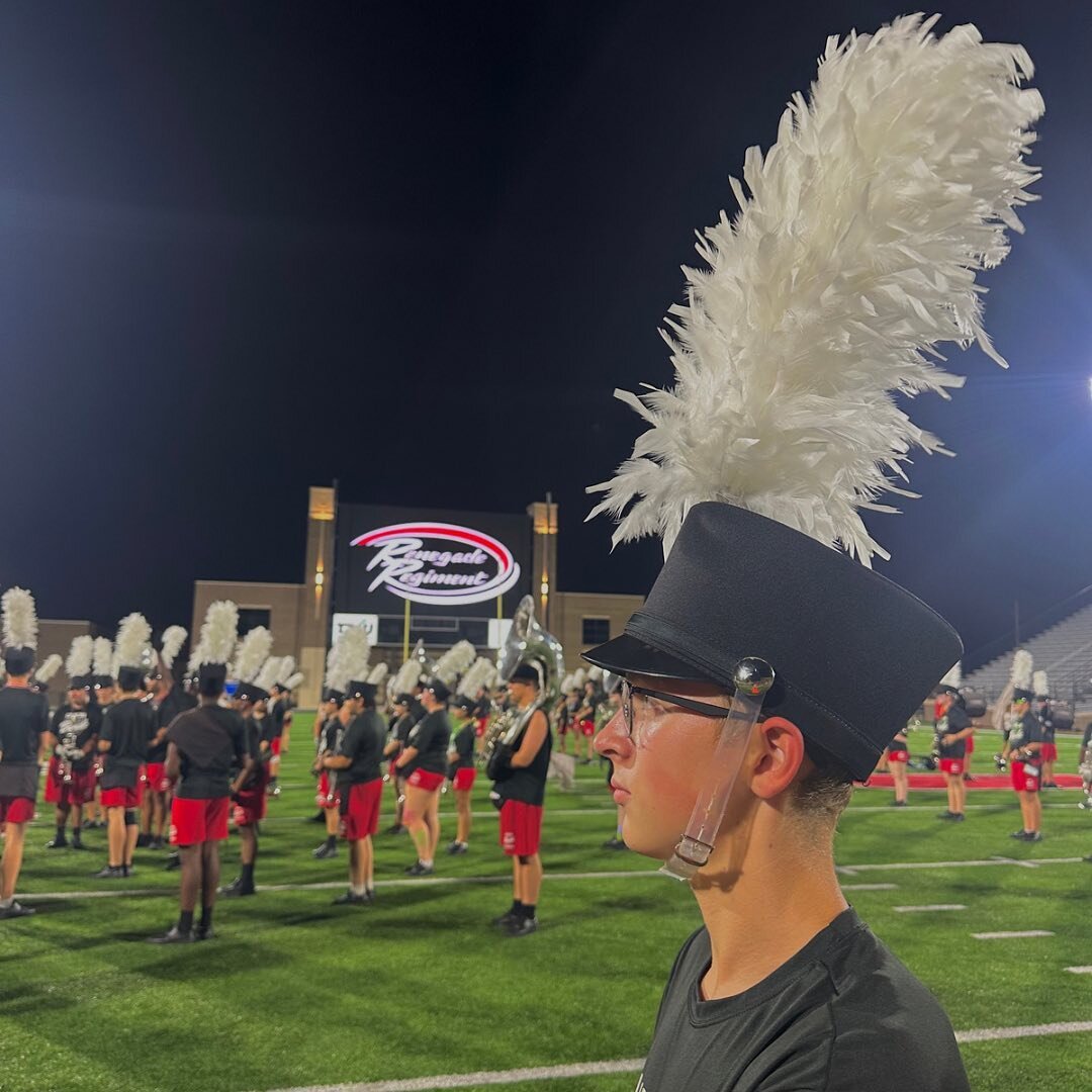 For some, these might be just another evening production rehearsal, as well the first time putting shakos on&hellip; but for the Regiment, its also an excuse to have some extra spirit, and a little extra fun while getting the job done! 😎