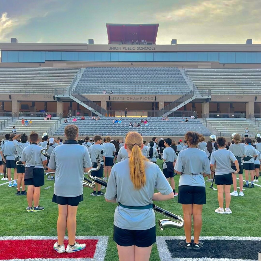 Anyone who&rsquo;s been here before knows rehearsals on Tuttle Stadium are always the best, especially when you get to watch the sun rise and set in the same day 🤌