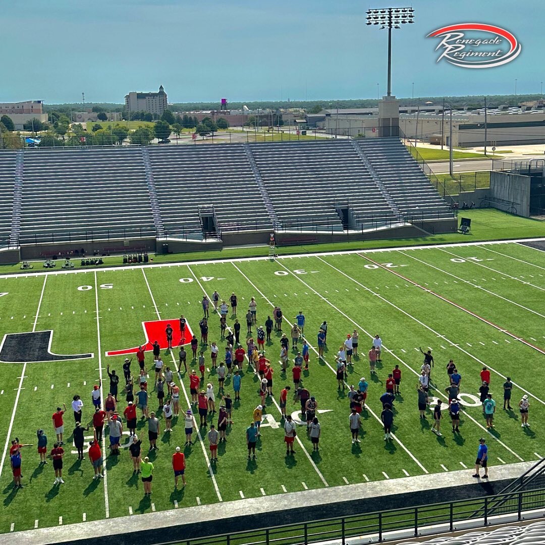 First day of Two-a-Days was amazing from start to finish! Can&rsquo;t wait to see what more the Regiment accomplishes in these upcoming weeks. 

Remember to stay hydrated even outside of rehearsal, and rest up!

#USA