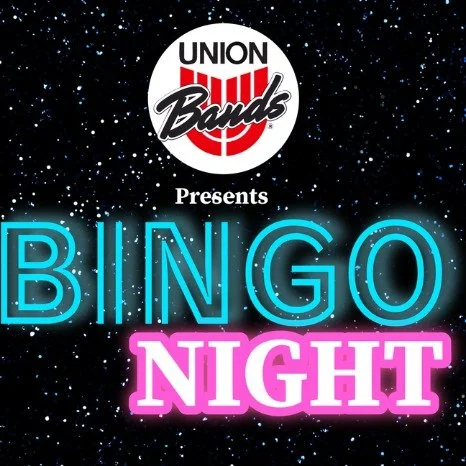 Join us at Union High School on Saturday, February 28 for an evening of fun at the Union Bands BINGO NIGHT! 
Seats are limited, so register NOW at www.unionbands.com/bingonight