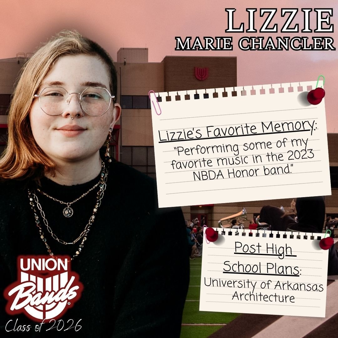Congrats to Lizzie and to the Class of 2026!