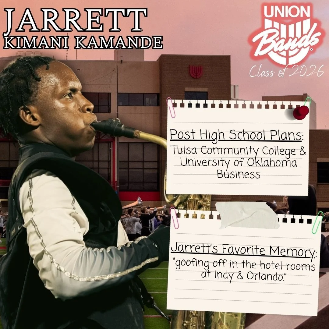 Congratulations to Jarrett and the Class of 2026!