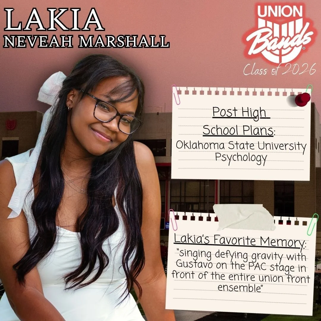 Congratulations to Lakia and the Class of 2026!