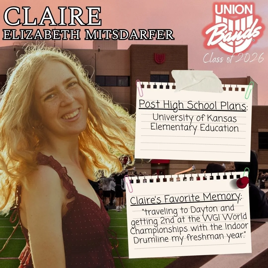 Congratulations to Claire and the Class of 2026!