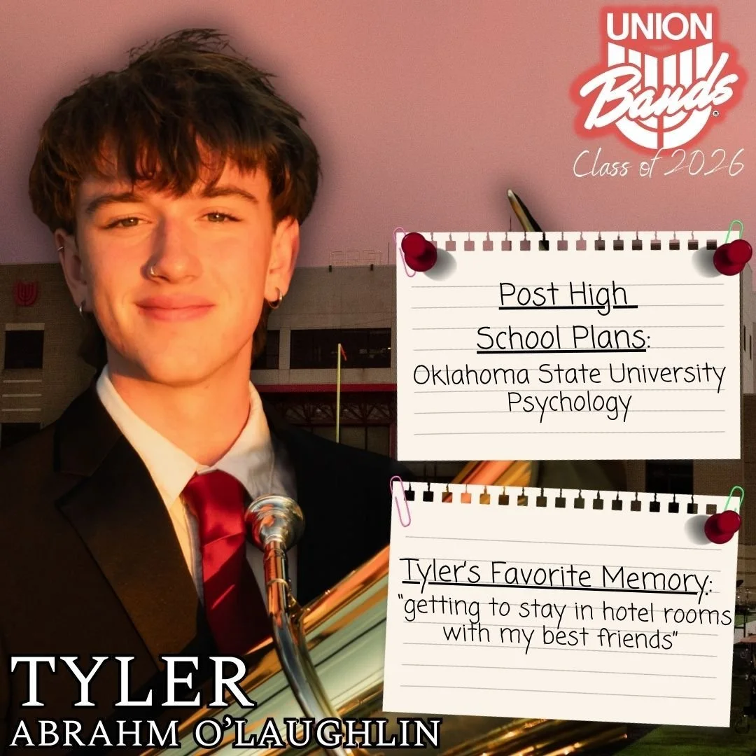 Congratulations to Tyler and the Class of 2026!