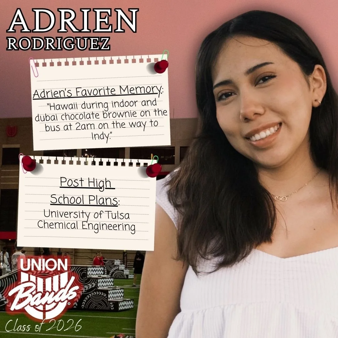 Congratulations to Adrien and the Class of 2026!