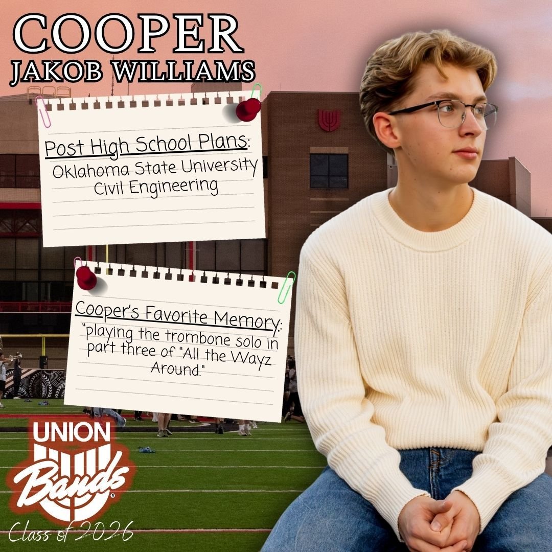 Congratulations to Cooper and the Class of 2026!