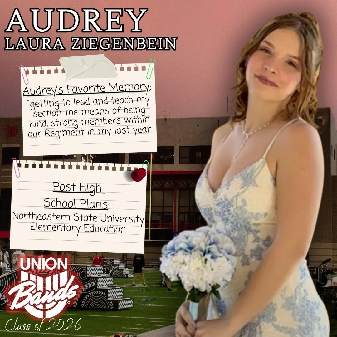Congratulations to Audrey and the Class of 2026!