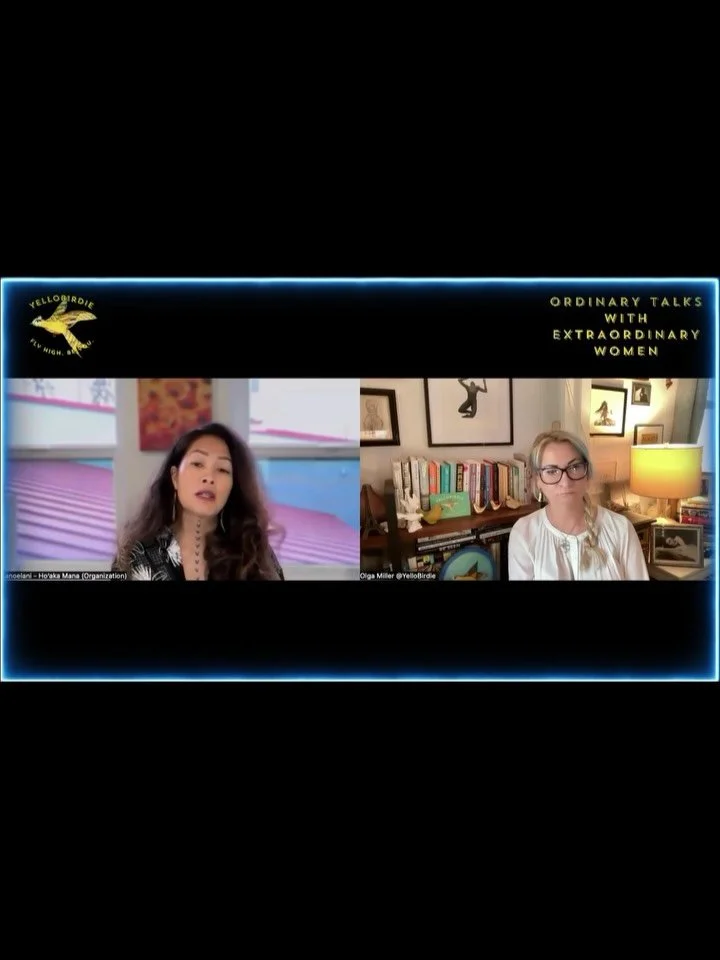 An incredible conversation with the incredible Kanoelani Davis of @hoakamana and @pomahinadesigns earlier last week. A part of the conversation is now available on YouTube (link in bio) and the full audio episode is out tomorrow on all podcast platfo