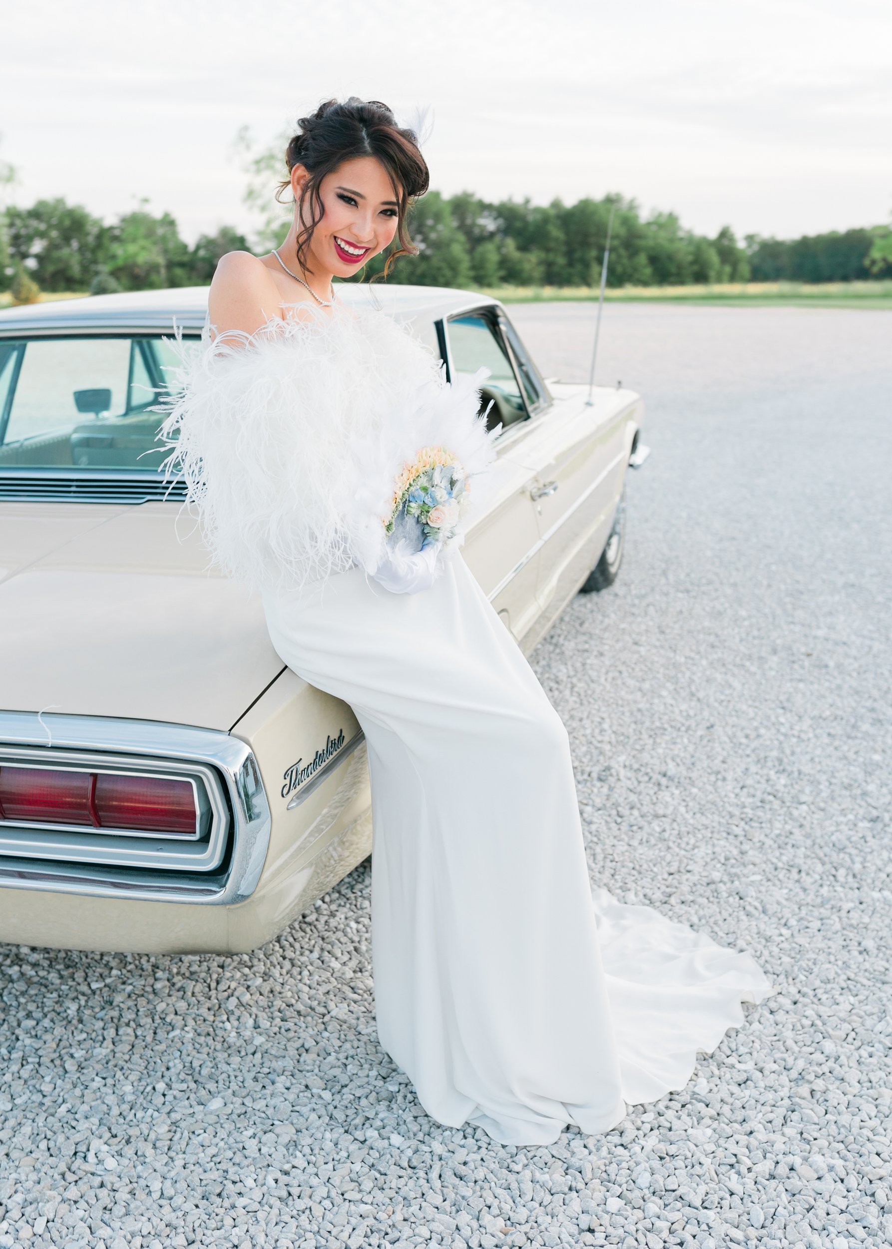 old hollywood styled shoot bridal car portrait  (2).jpg