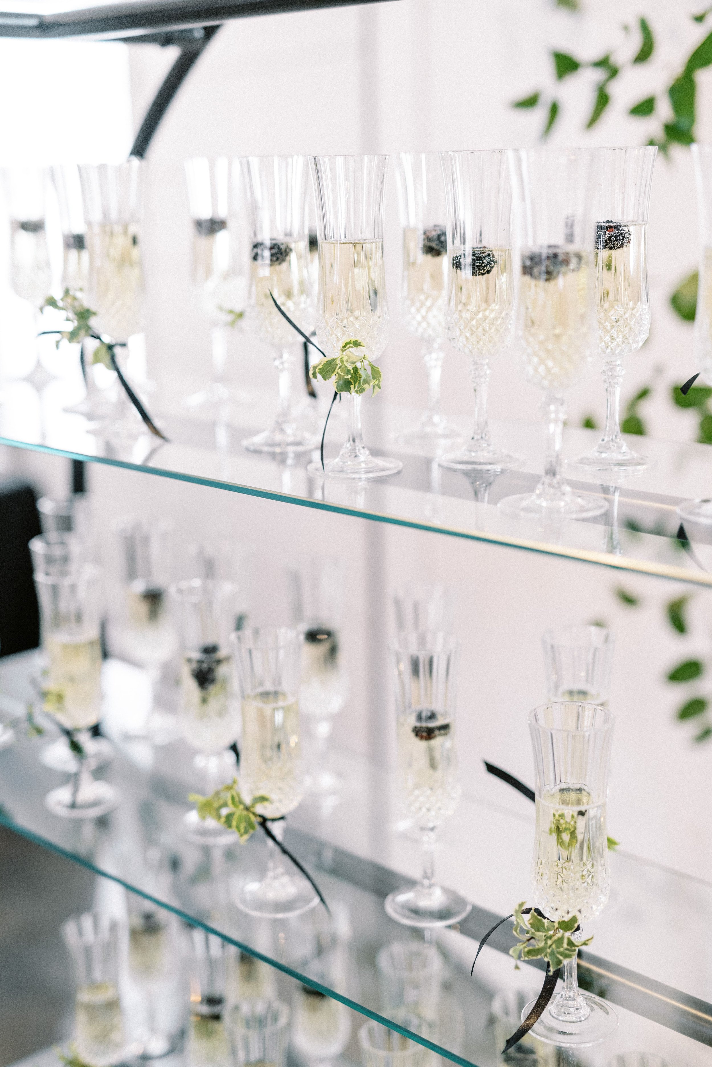 champagne display modern elegant wedding emerson fields (1).jpg