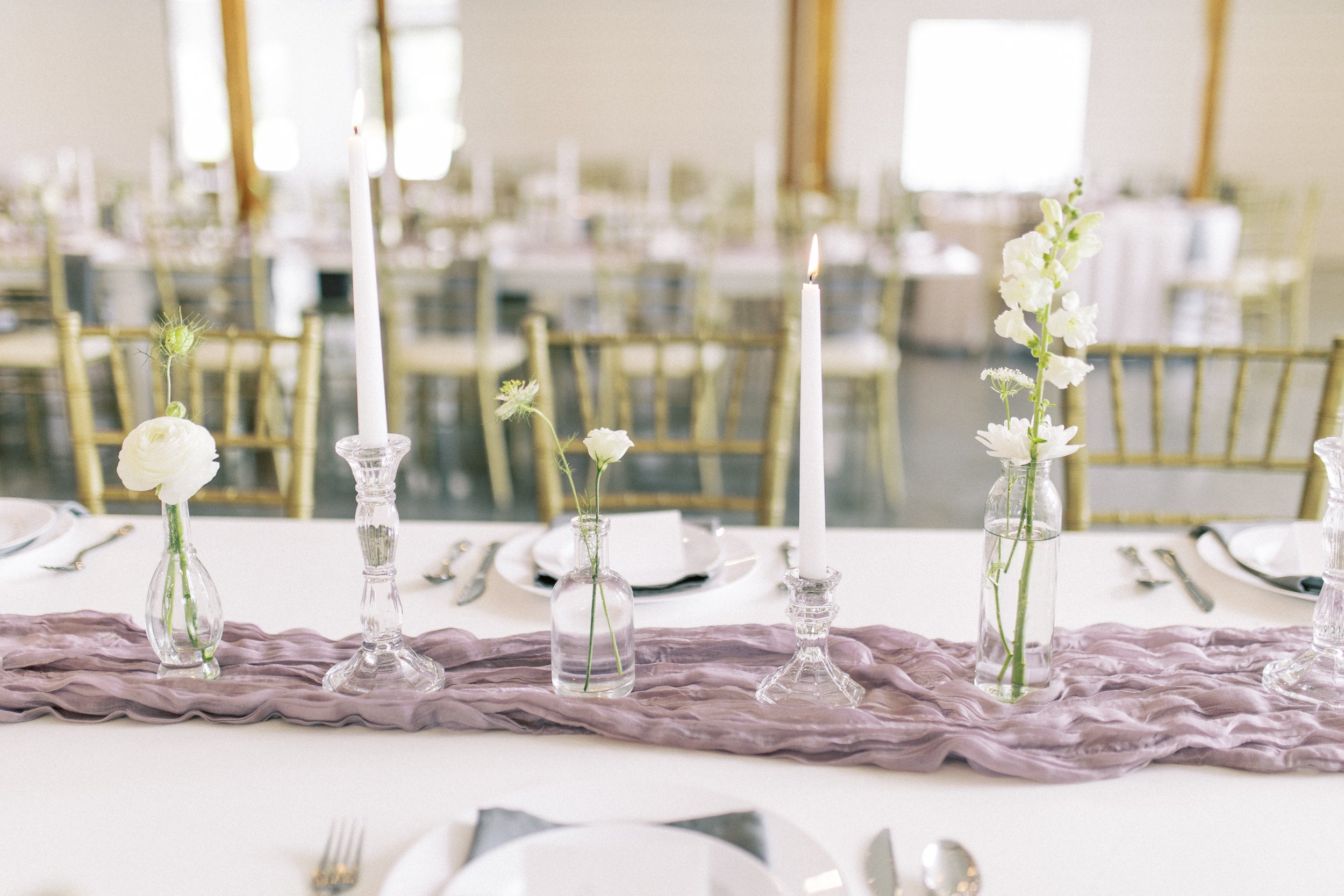 grey purple_wedding reception_head table_reception decor_emerson fields (3).jpg