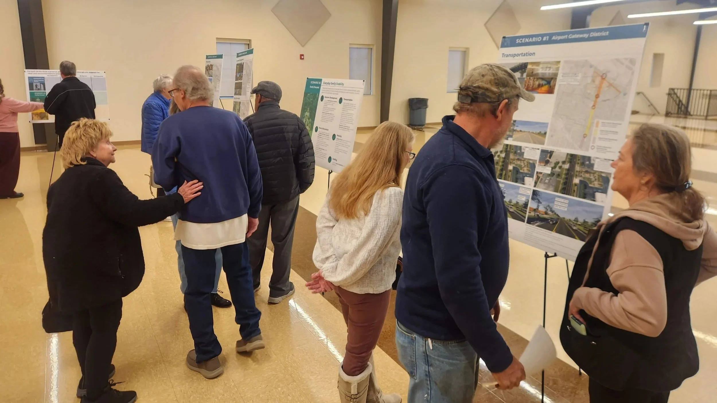  Open House for the draft comprehensive plan. 