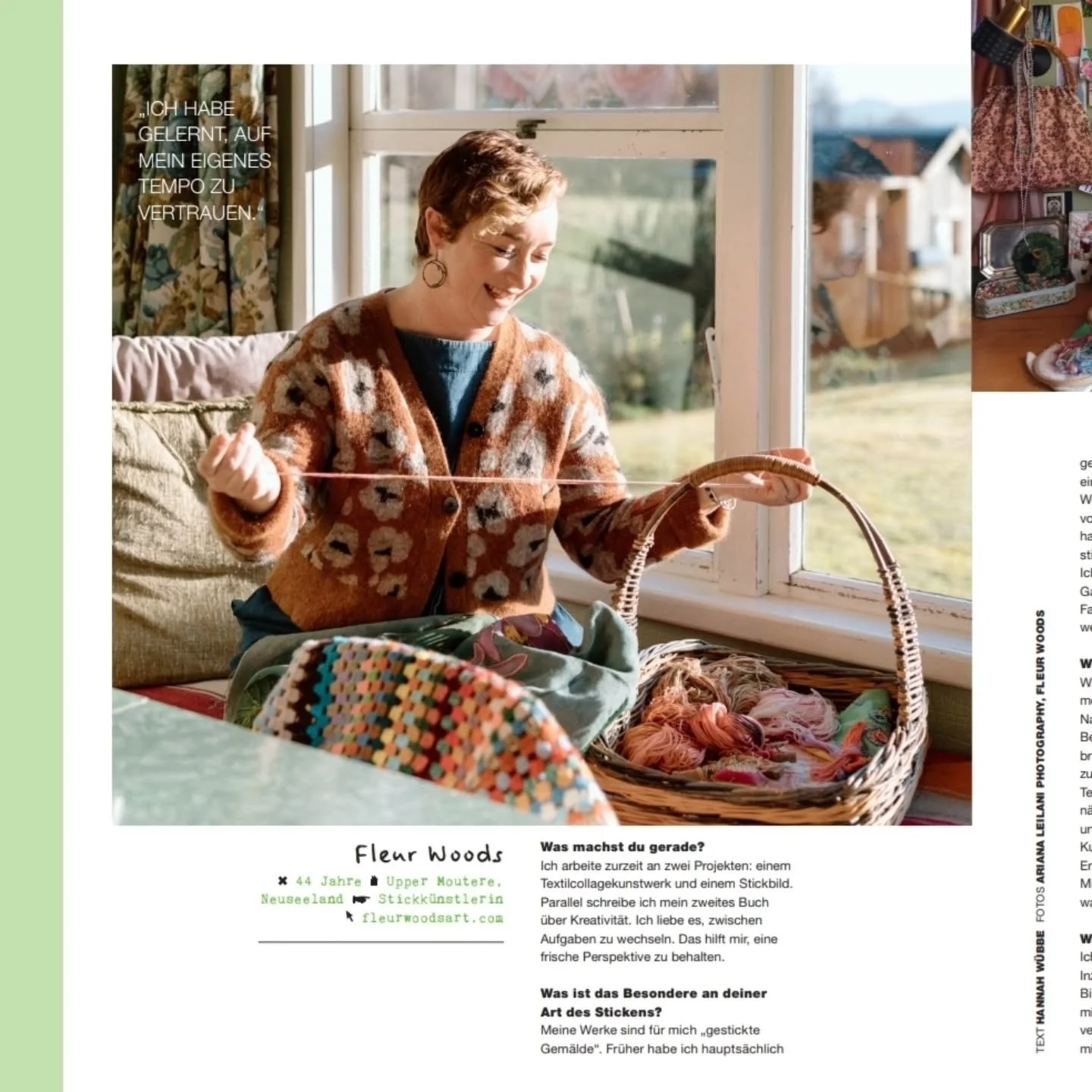It has been a dream of mine for a long time to be published in @flow_magazin @flow_magazine and I am thrilled to be part of the new Flow German Edition. Flow is such a gorgeous creative publication. I always especially love their paper lovers books. 