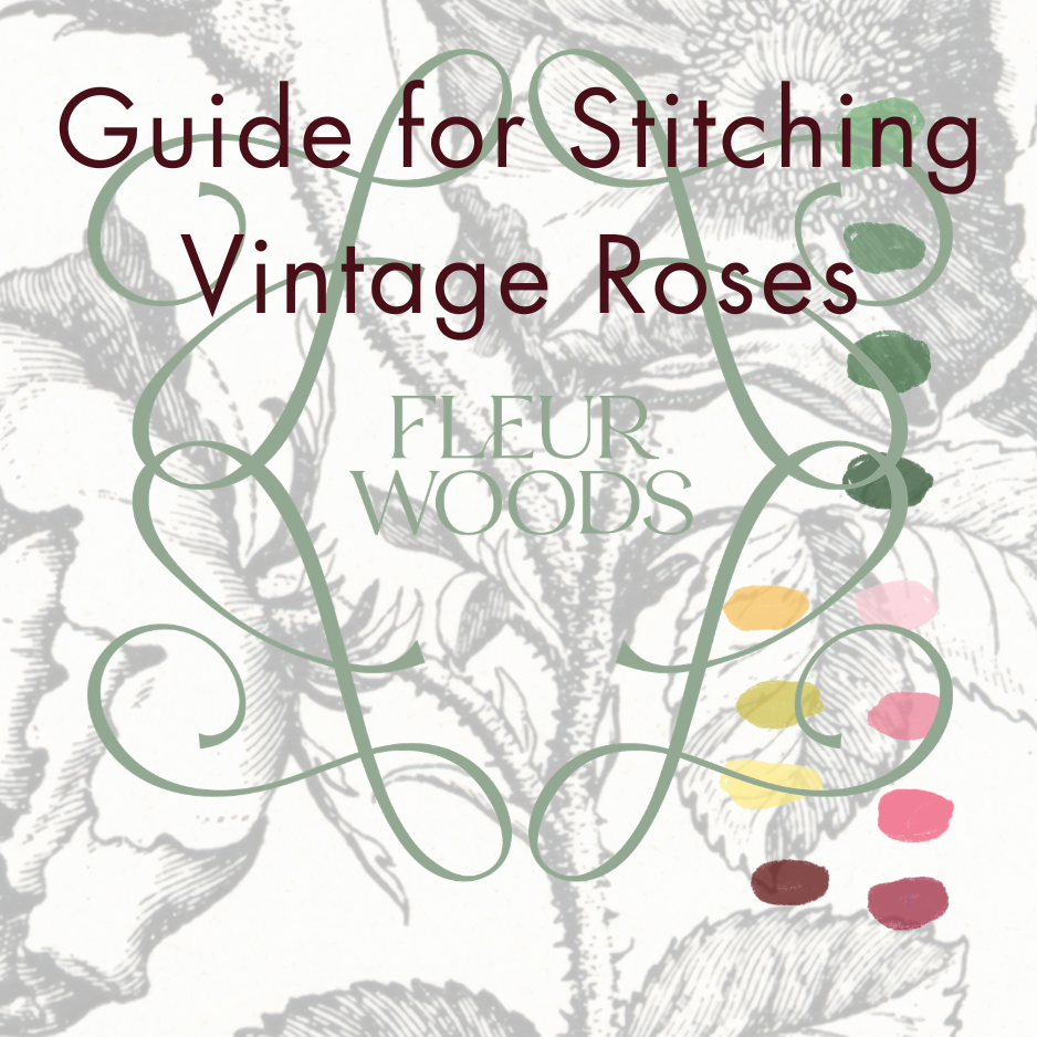 Guide to Stitching Vintage Roses