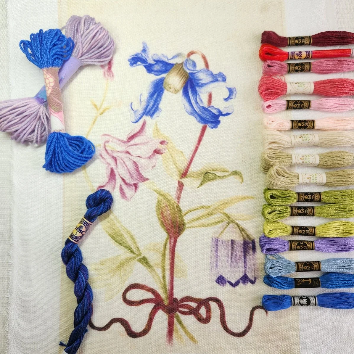 Fritillaria & Friends Limited Edition Printed Linen Kit