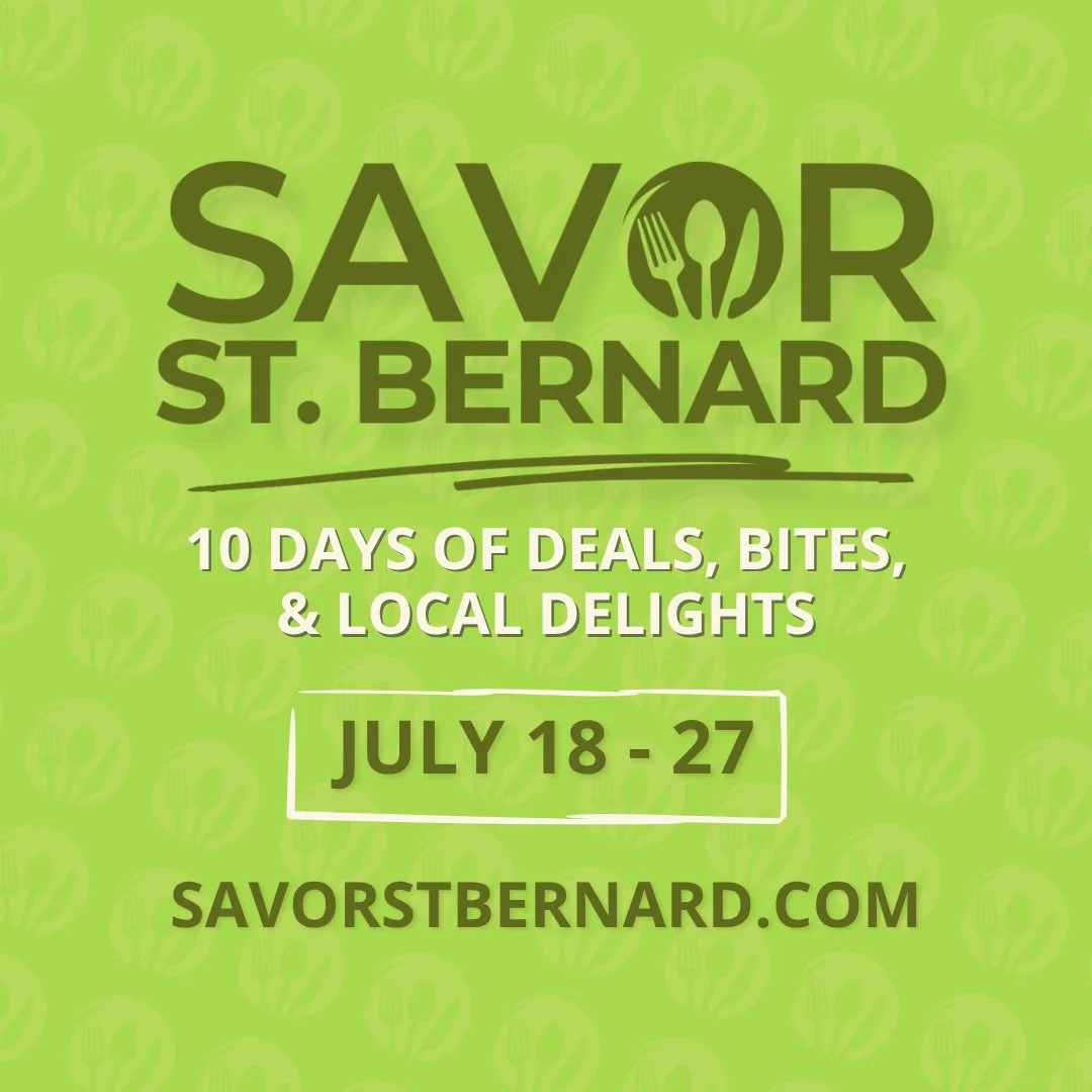 🍽️ The wait is over&hellip; Savor St. Bernard is HERE!⁠
Check out the map and full location lineup at savorstbernard.com ⁠
📍Plan your bites and check business hours before heading out&mdash;each spot sets their own schedule!⁠