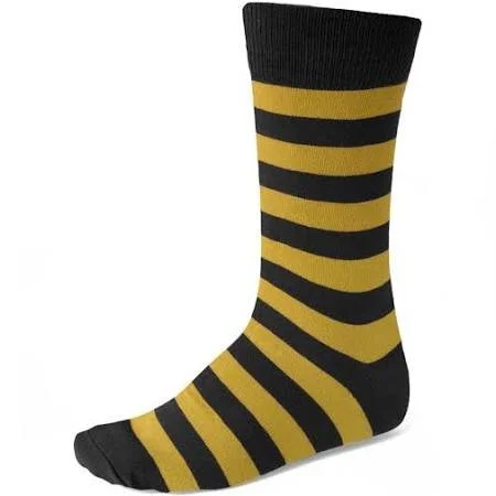 Special Order Request Black and gold striped socks