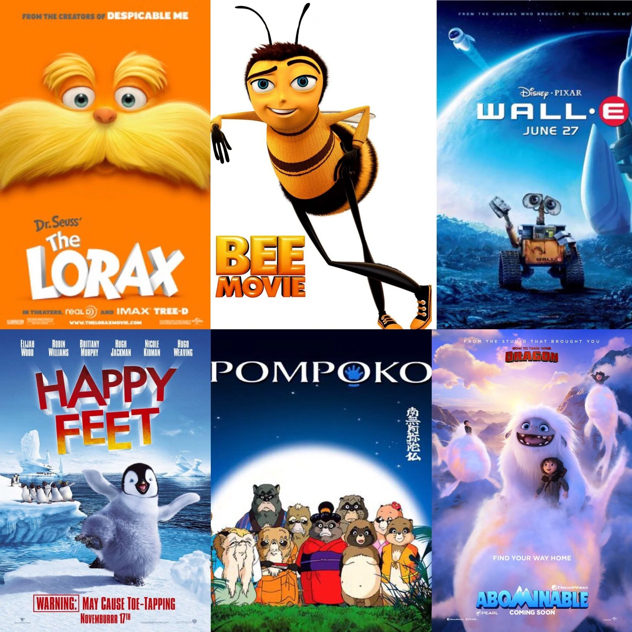 Animated Movies on Environmental Sustainability