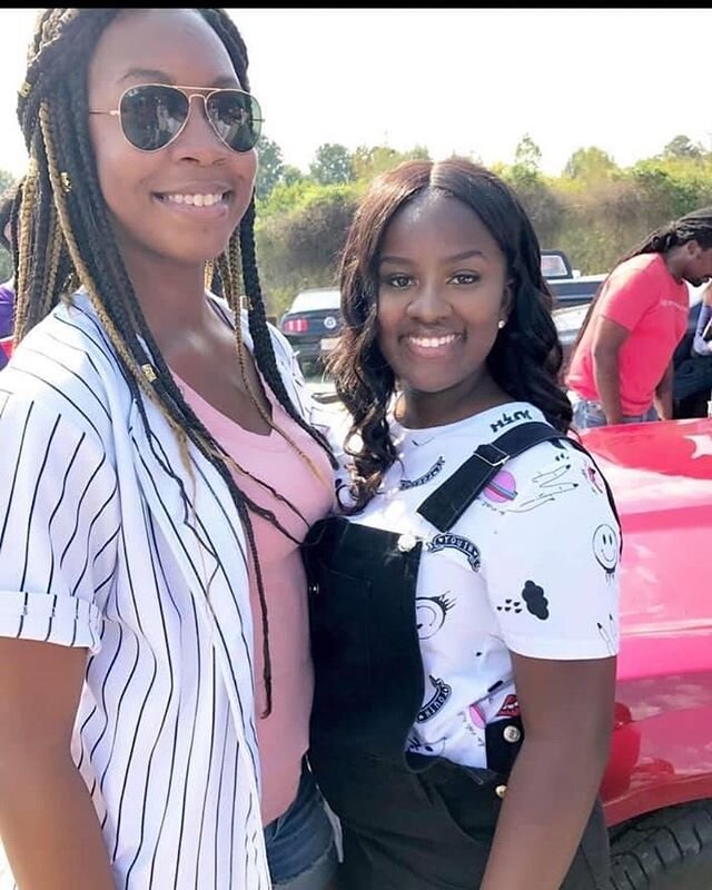 Happy birthday to my middle sister. My spoiled BRAT. My Fellow UWG Wolf 💙❤️. My UNAPOLOGETIC, outspoken and loving sister. @meleighaw I absolutely love you and I pray this day is the best yet. 24 is such a great age‼️ Enjoy your day... be responsibl