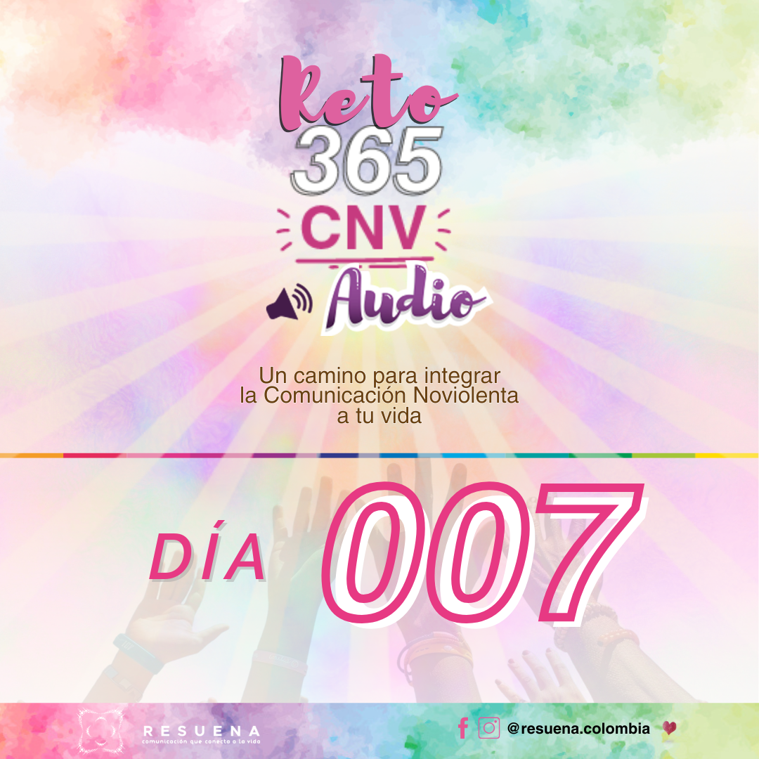  Día  007 Los seres humanos compartimos las mismas necesidades