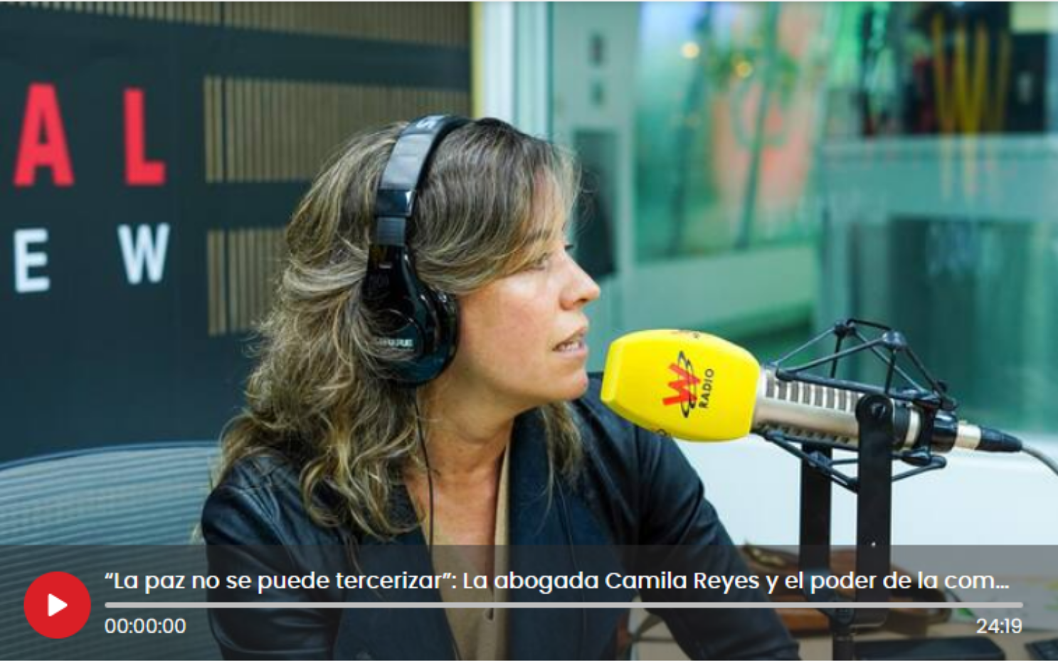 “La paz no se puede tercerizar”