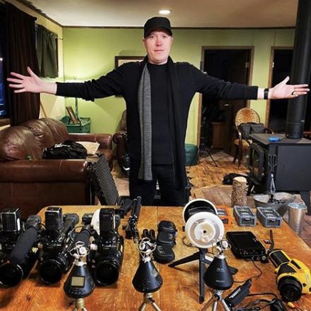 Where does he get all those wonderful toys? 🤔 @brandonalvis #GhostHunters #InProduction #GhostHunting