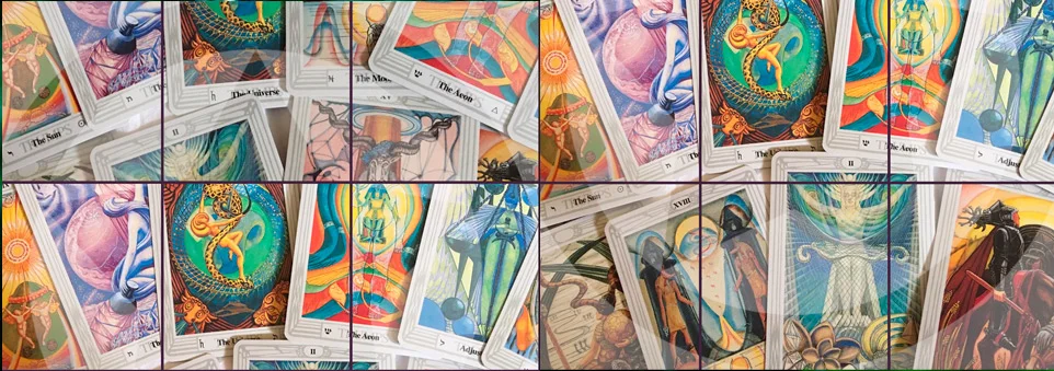 The Thoth Deck, created by Aleister Crowley and Lady Freida Harris.