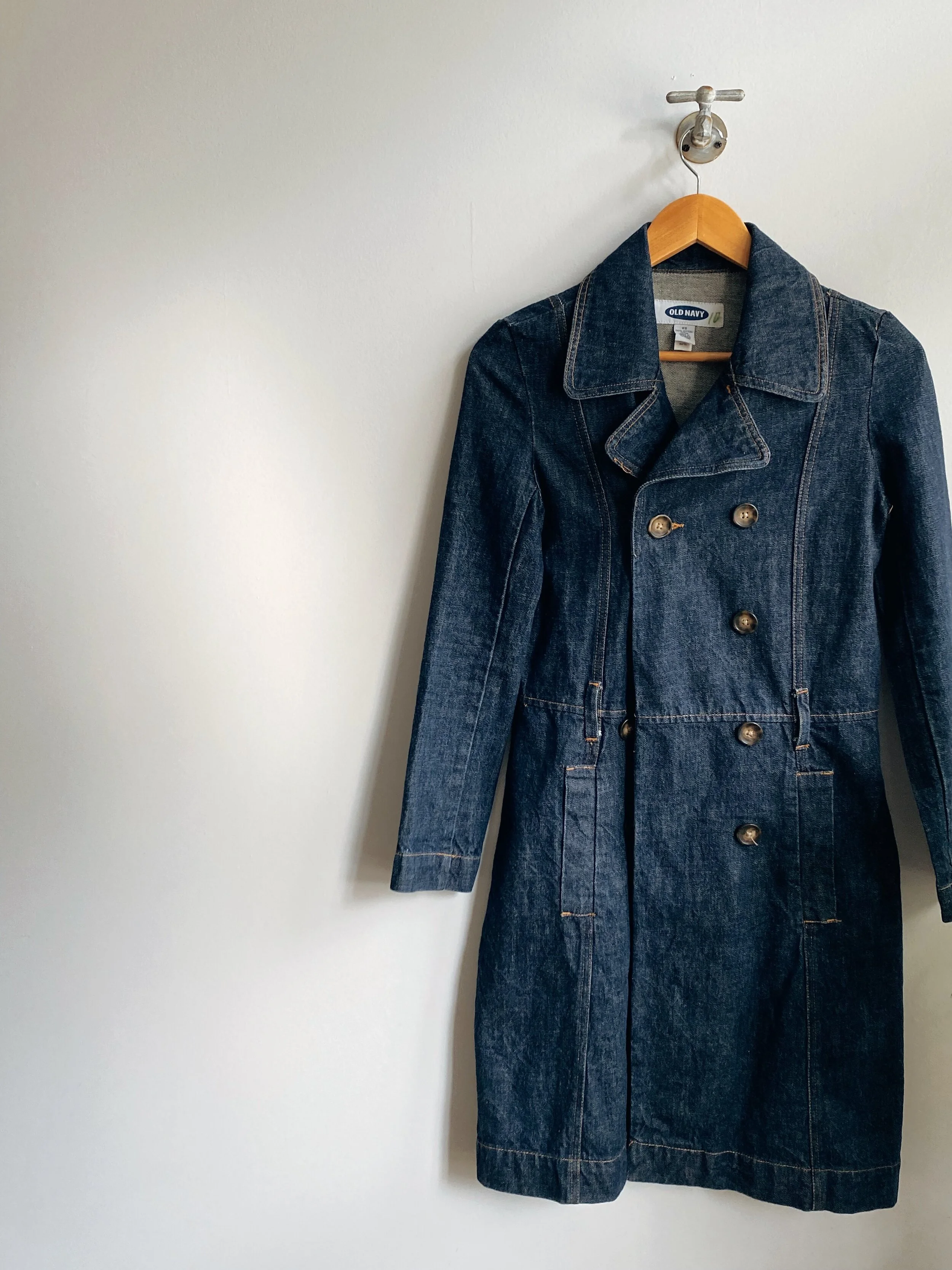 old navy trench