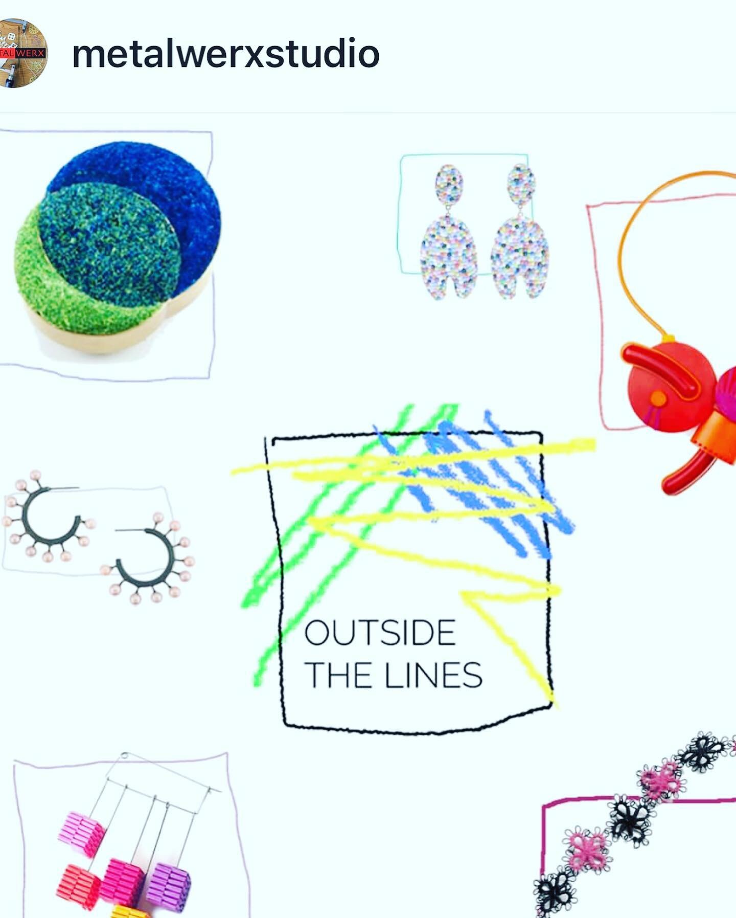 I&rsquo;m loving this show that I&rsquo;m in at the Monique Rancourt Gallery. You can visit if you are in the Waltham MA area. Or, check it out on line. @moniquerancourtjewelry will have the link in bio. The show is all about the bold, saturated use 