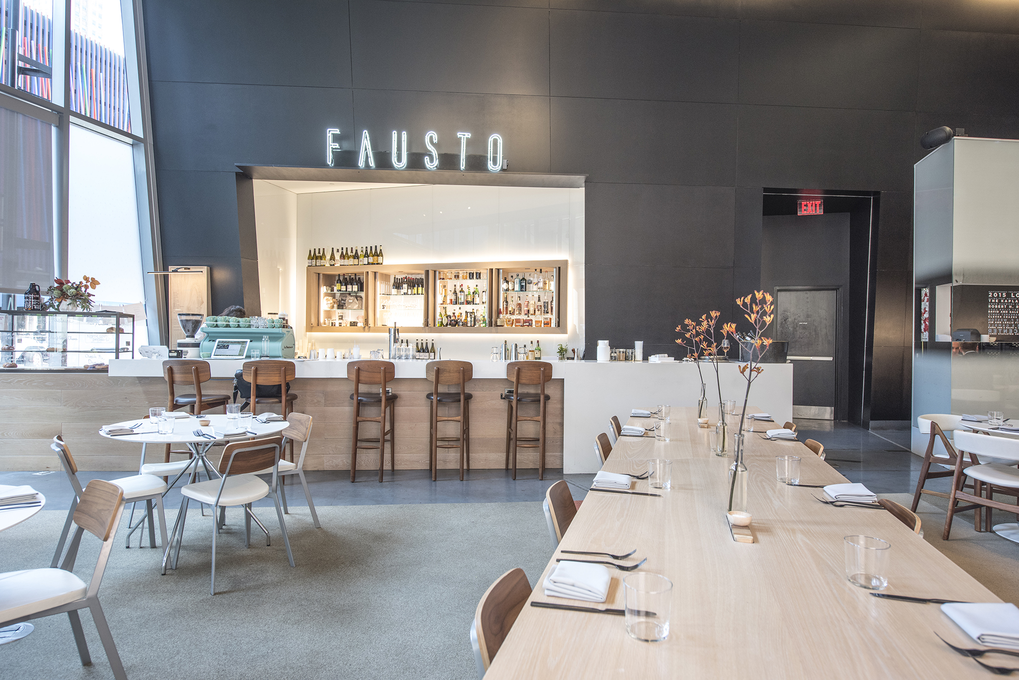  Dining area decorated for autumn at  Fausto at the CAC . || Image:  Twin Spire Photography  - Published: 10.2.2019 