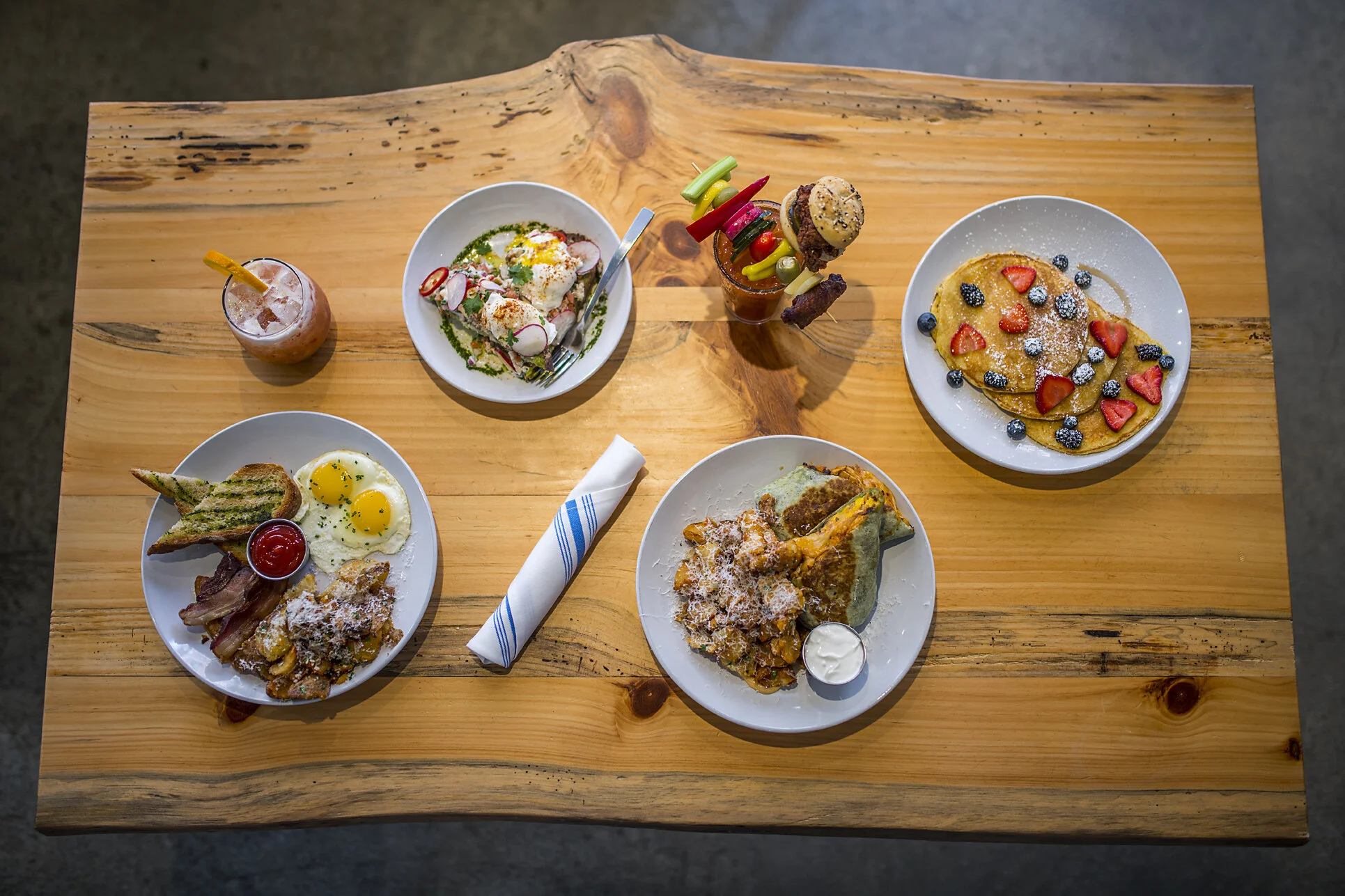 A Brunch Menu with a 90's Flair (15 pieces of flair is the minimum) | Crown Republic Gastropub