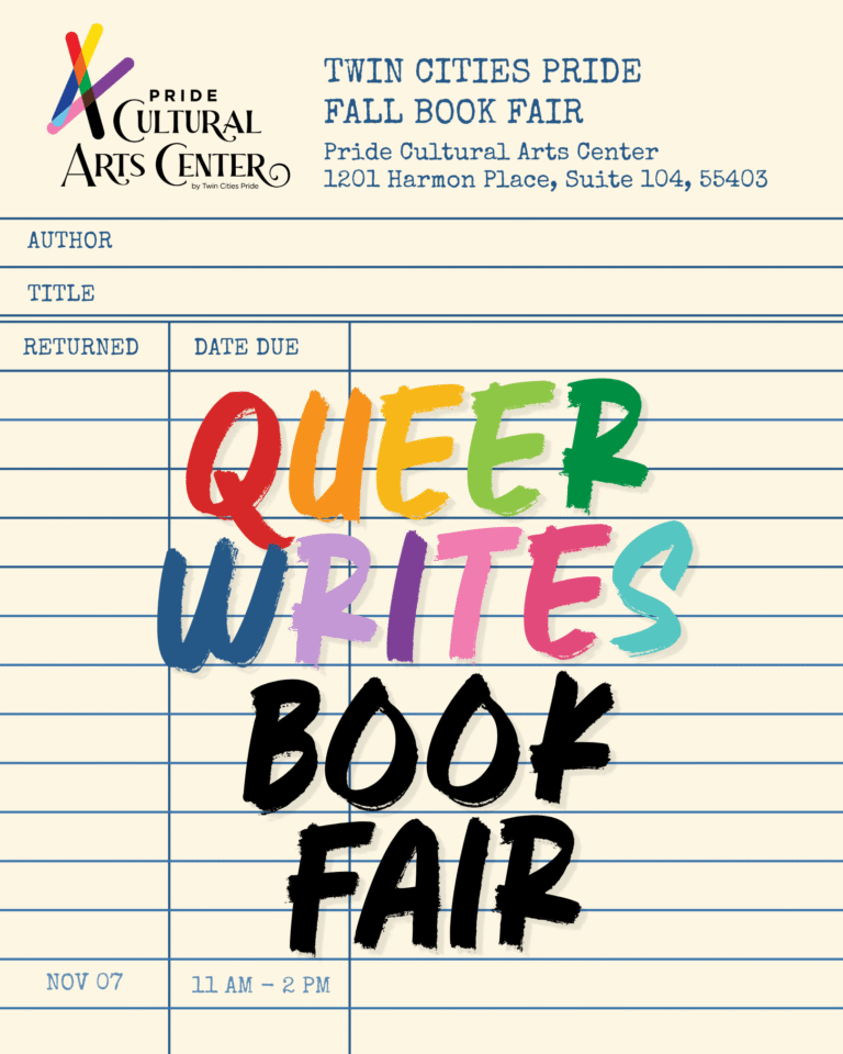 Queer Writes Book Fair