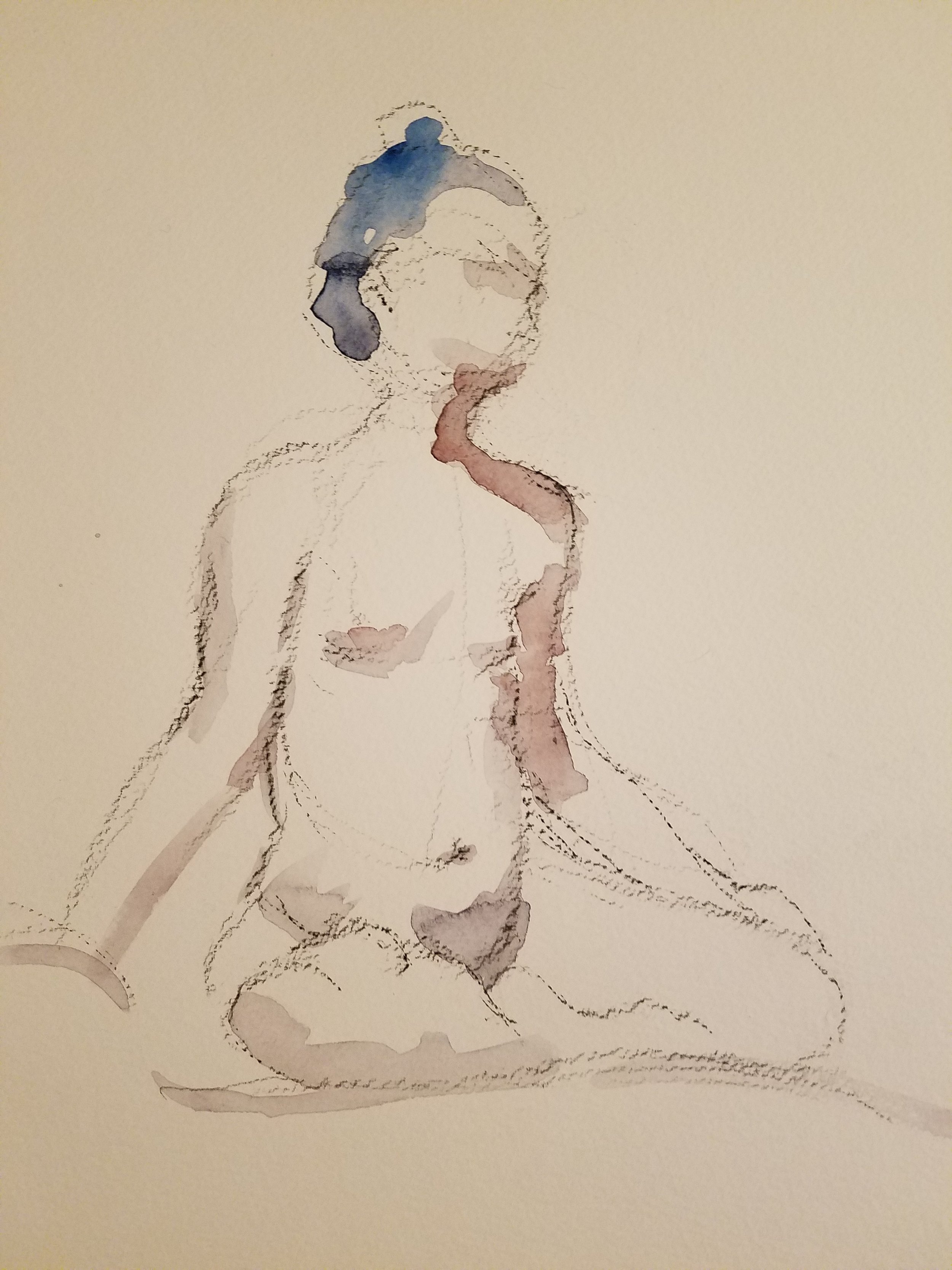 Seated Nude 4